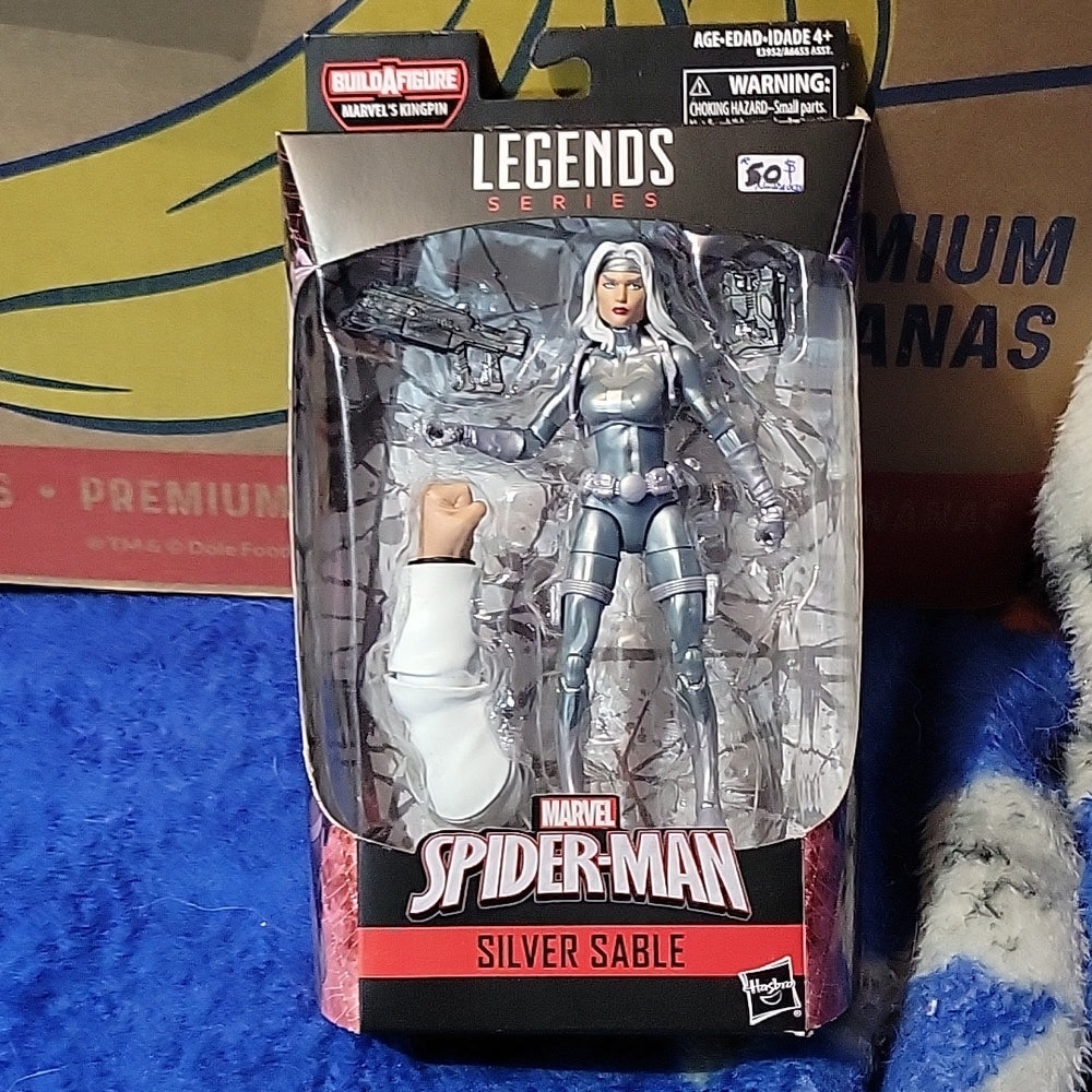 Silver sable on sale action figure