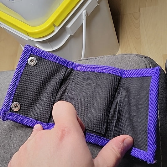 Anakin Skywalker Podracing Team Wallet Gray Purple Orange