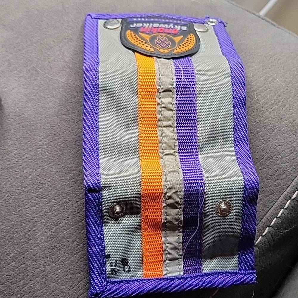 Anakin Skywalker Podracing Team Wallet Gray Purple Orange