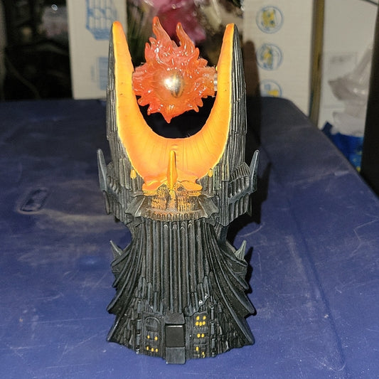 Electronic Eye Of Sauron Lord Of The Rings Lotr Toybiz Batteries Toy 2005 Loose