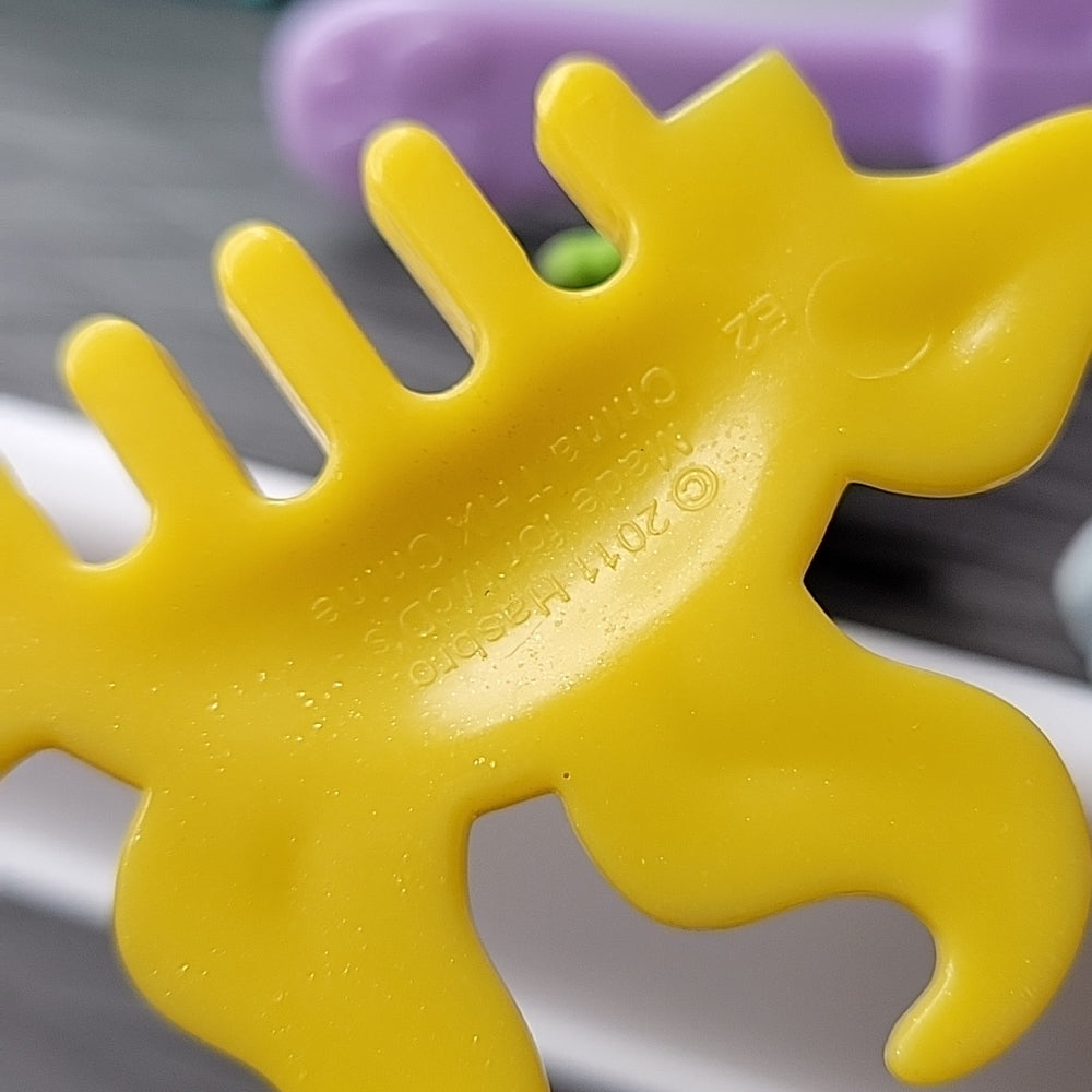 2011 My Little Pony Hair Brush Lot + Free Eraser For Kids