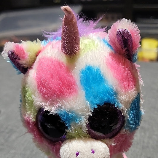 Ty Beanie Boo “Wishful” The Dotted Unicorn Retired Vintage 2013 (6 Inch)