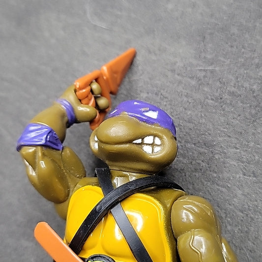 1988 Donatello Hardhead Teenage Mutant Ninja Turtles Tmnt Vintage Figure Belt +2
