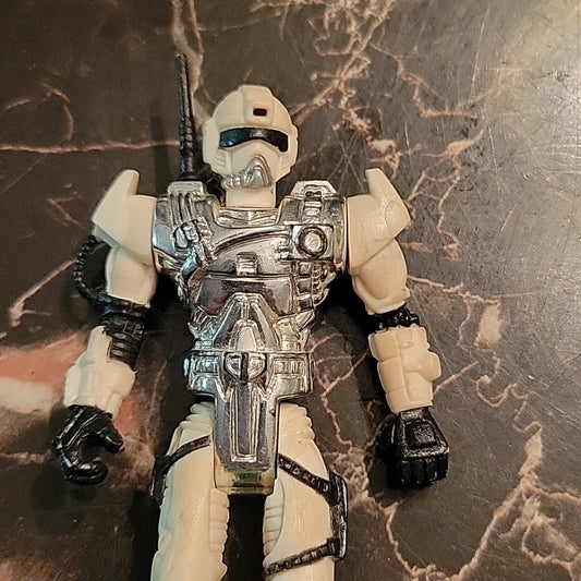 Vintage Chap Mei Stellar Force Warrior Space Alien Robot 4" Figure Toy