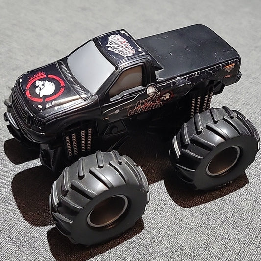 Mattel Hot Wheels Metal Mulisha Monster Truck Monster Jam Time Champion Black