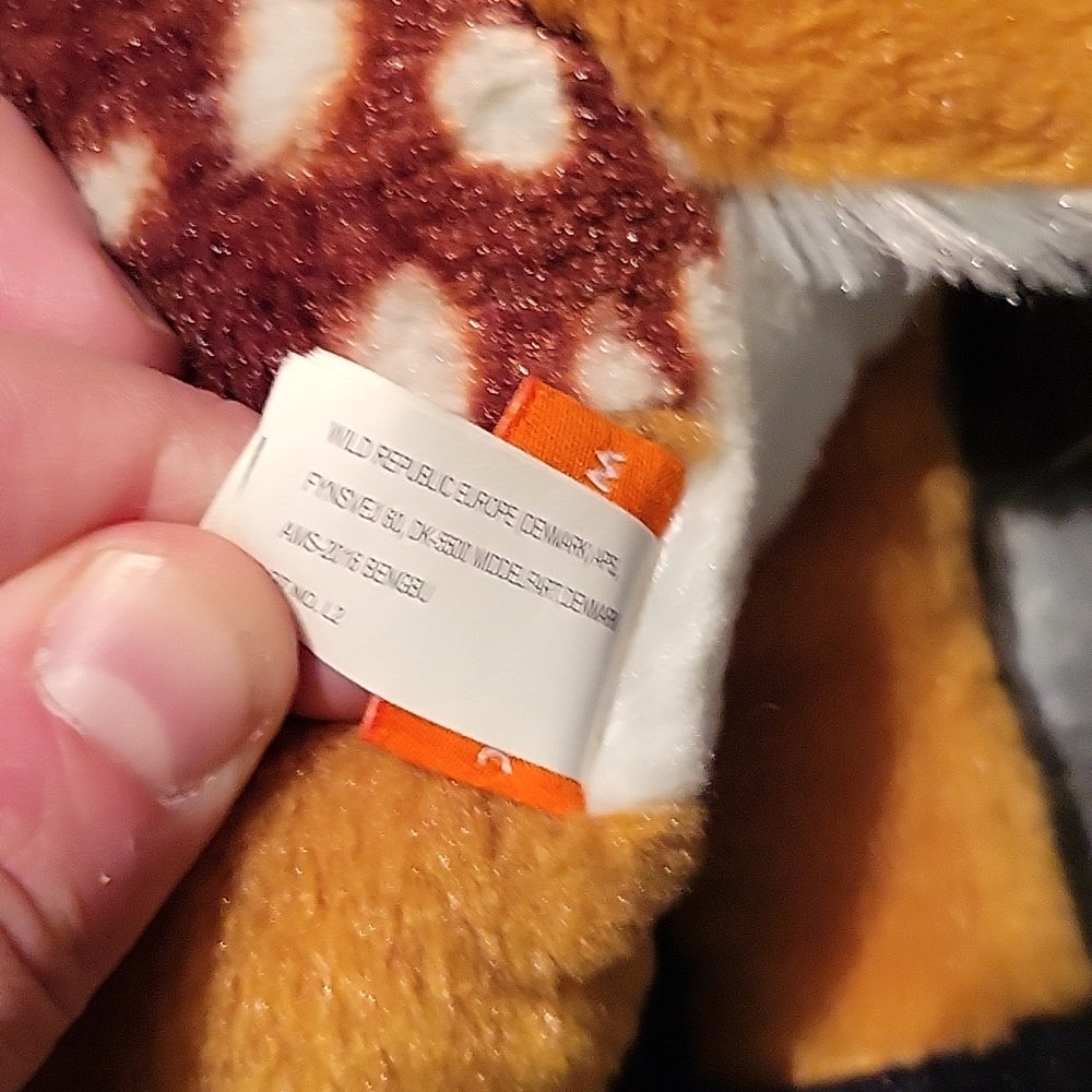 K&M International Wild Republic 2016 Soft Fawn Deer 8" Plush Stuffed Animal Toy