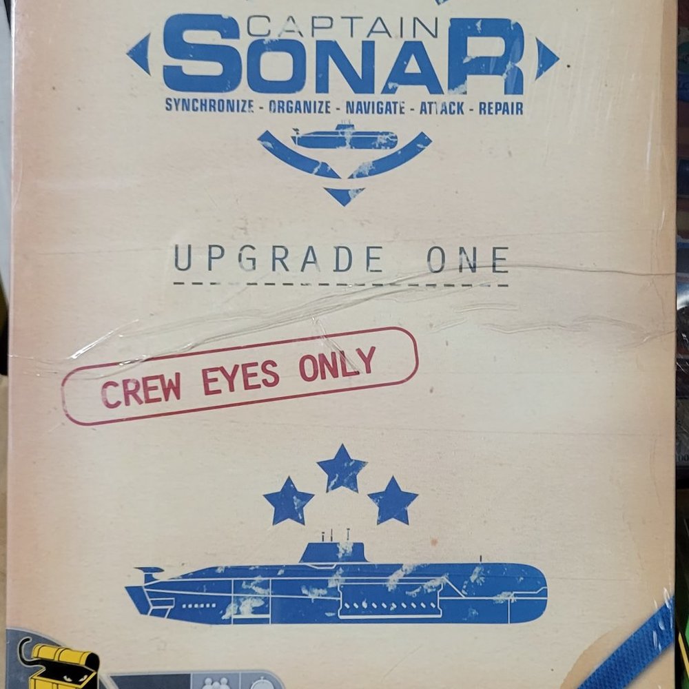 N) Upgrade One Captain Sonar Board Game Asmodee Crew Eyes Only Sealed –  Omniphustoys