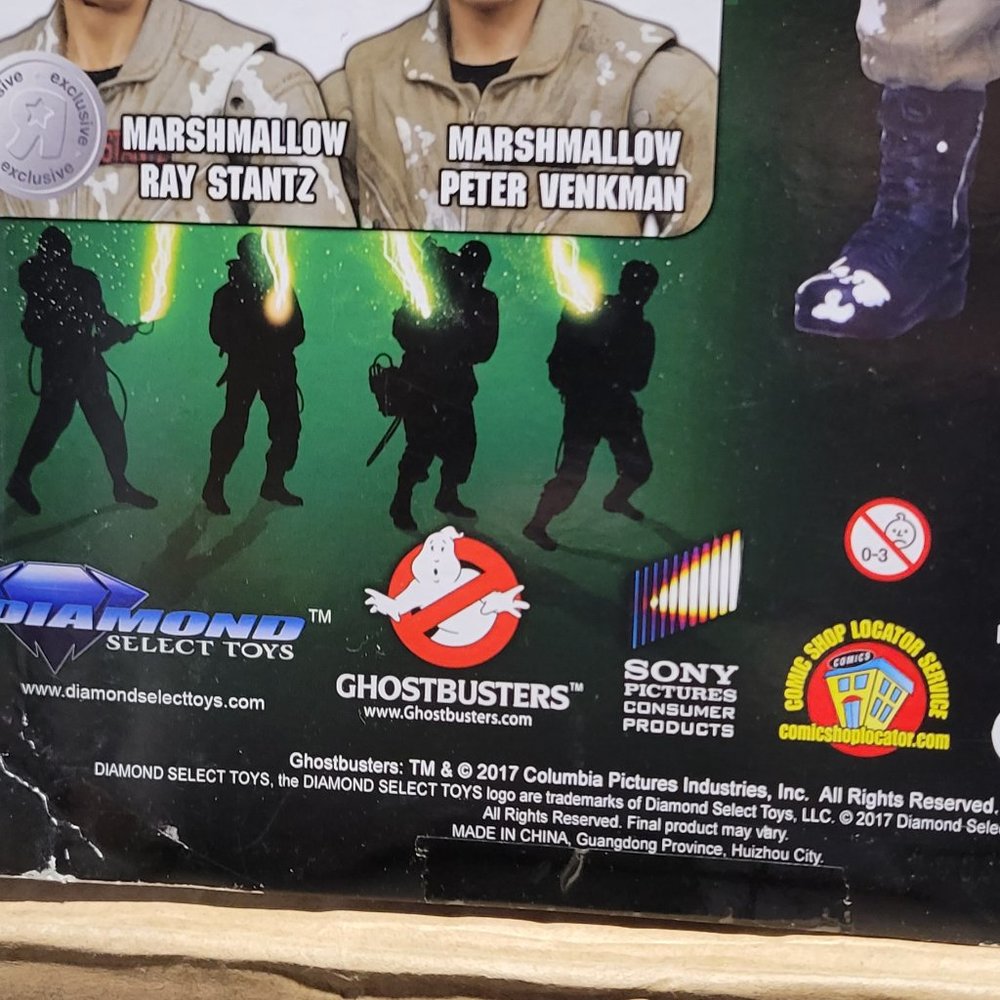 Winston Zeddemore Ghostbusters Action Figure Diamond Select Toys 7Inch Sealed