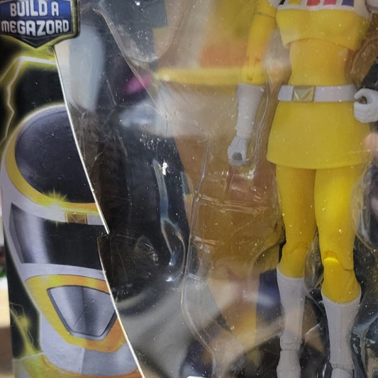 Saban'S Power Rangers In Space Legacy Collection Yellow Ranger Bandai Opened