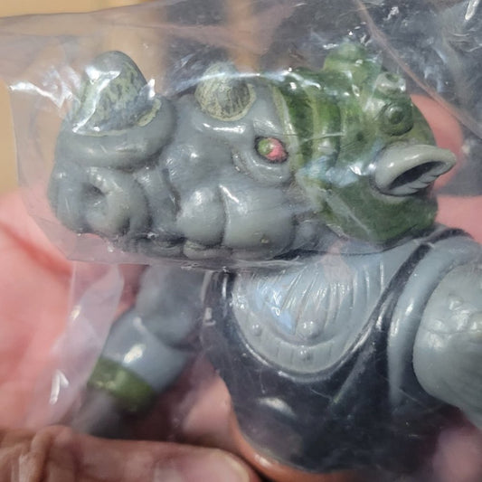 1988 Playmates Rocksteady Teenage Mutant Ninja Turtles Tmnt 5" Action Figure Toy