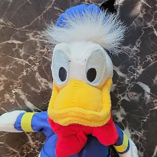 Walt Disney Mini Bean Bag Donald Duck Peluche Plush Toy Beanie 7Inch Sitting
