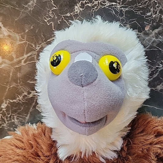 Vintage Zoboomafoo Soft Plush Stuffed Lemur Zoboo Monkey 2001 Pbs 17 Inch