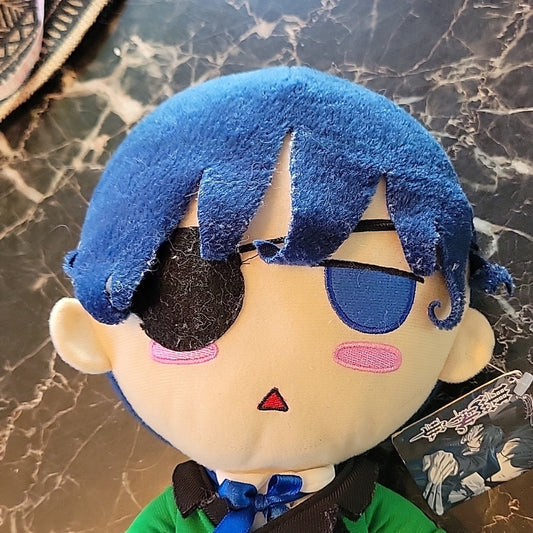 2008-2009 Black Butler Kuroshitsuji Ciel 12" Anime Plush Figure W/Tag
