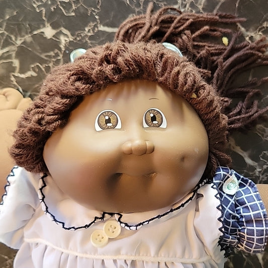 Boutchou Cabbage Patch Kid Doll Rare Vintage Kid/Afro-Américain Toy Hm#2 1985
