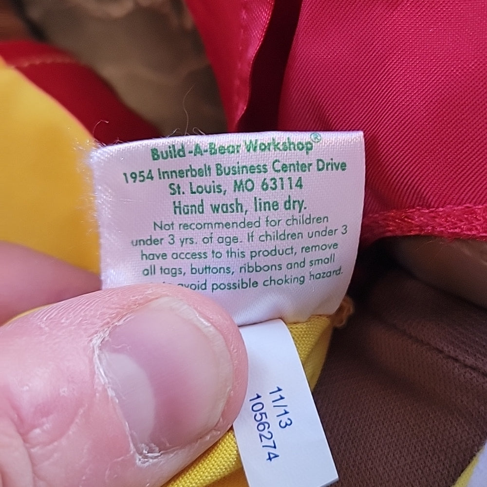 Boutchou Vintage 1986 Cabbage Patch Kid Afro-Américain Doll Plush Super Dynoclot