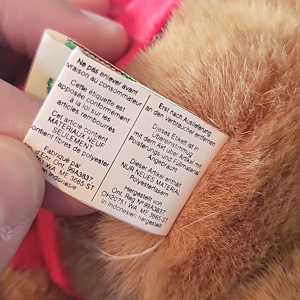 Wild Wonders Rcmp Country Royal Canadian Mounted Bear Plush Toy Small 20Cm Bnwt