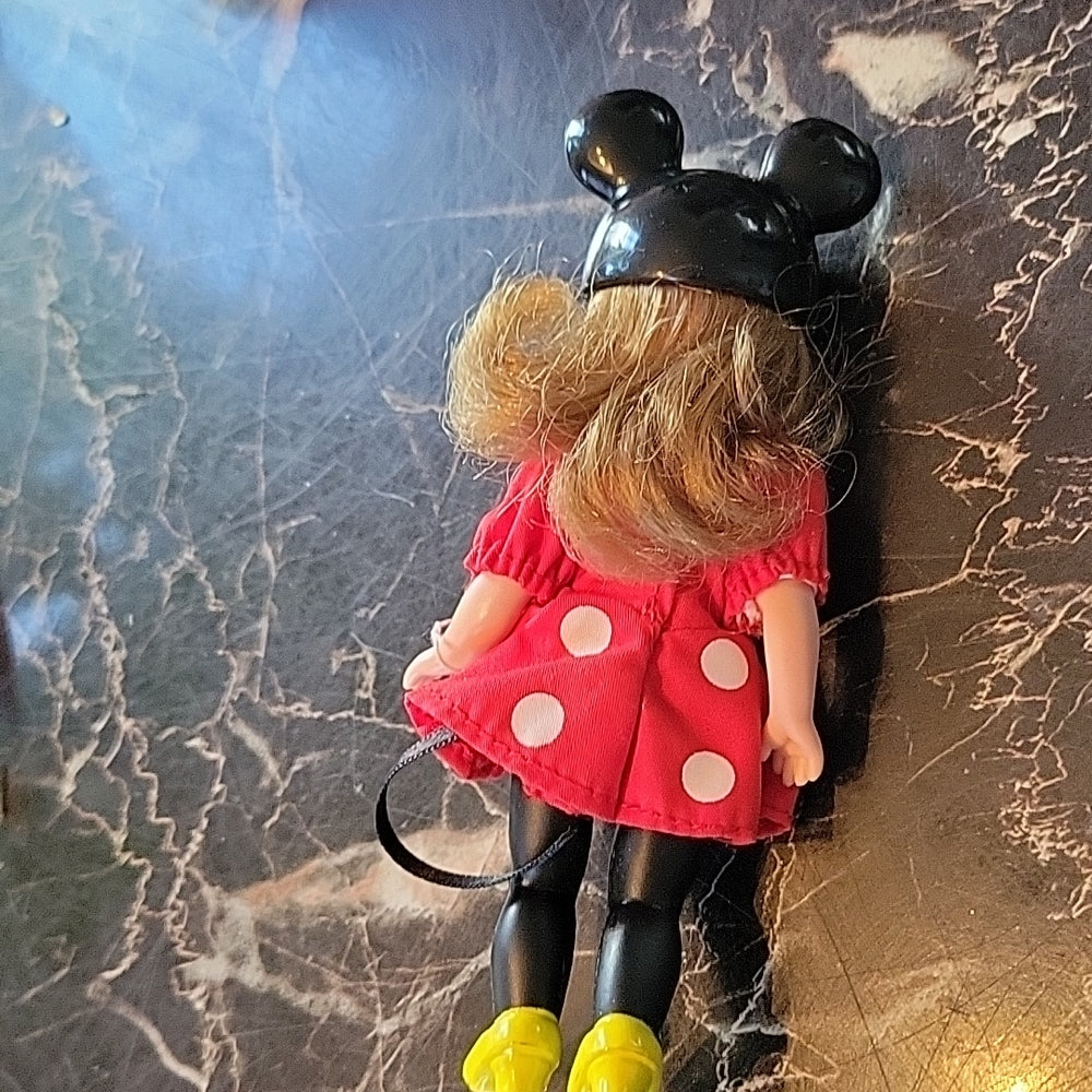 Madame Alexander For Mcdonald'S Toy Minnie Mouse Doll 5” 2004 Euc Eyes Work