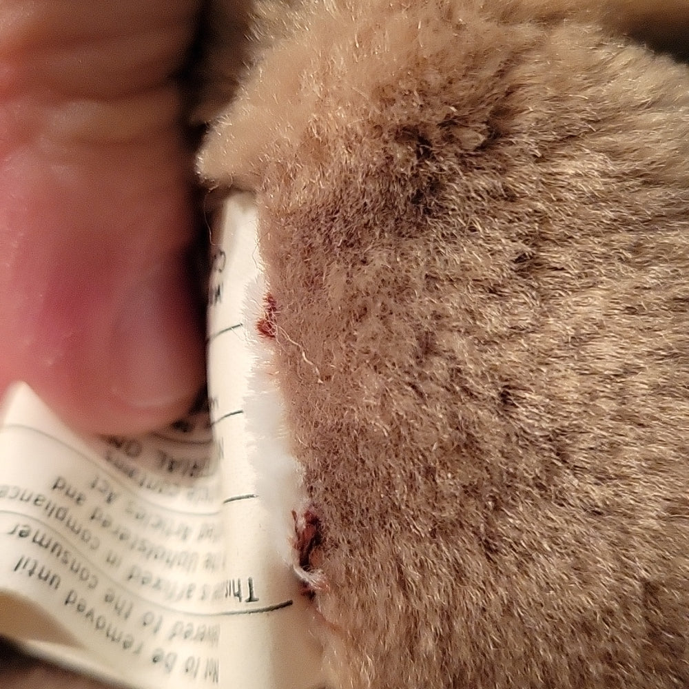 Dakin Stegosaurus Dinosaur Plush Vintage 1986 Stuffed Animal Toy Brown