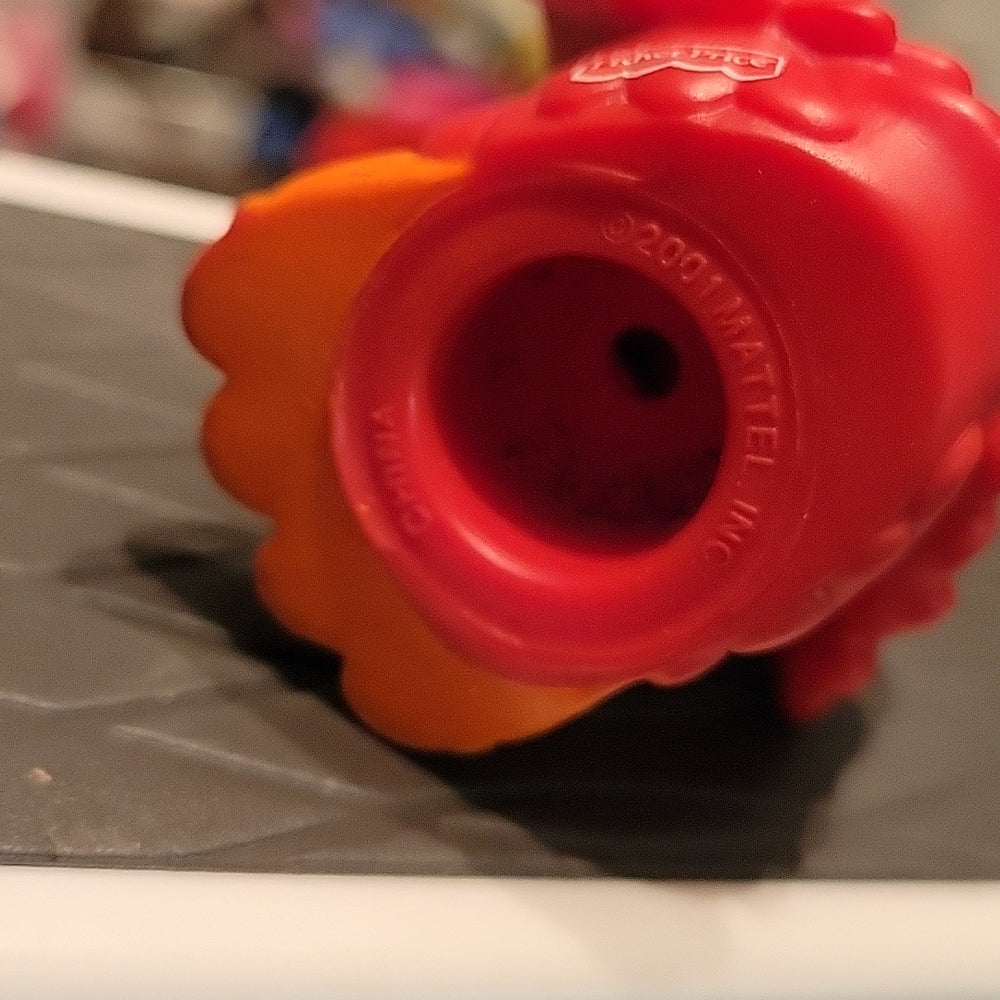 Fisher Price Little People Colorful Parrot Bird Toucan Zoo Ark Pirate Green Head