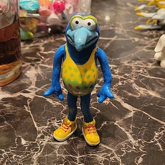 Vtg 1989 Jim Henson'S The Muppets Gonzo #40144 Bendable Toy 4 1/4" Figure Fp20