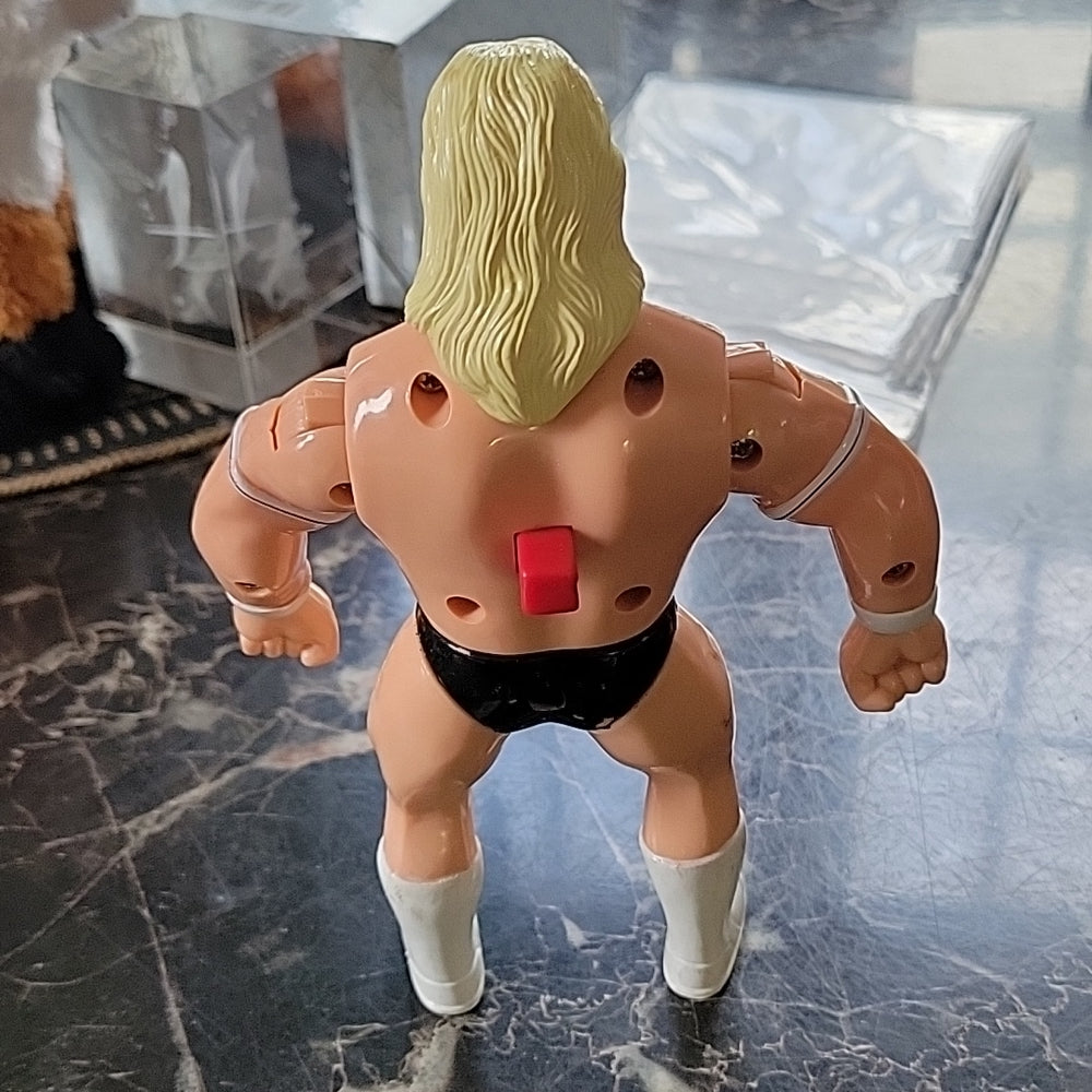 Wcw/Nwo Lex Luger Clothesline 1998 Action Figure Toy Wrestling Vintage 5"