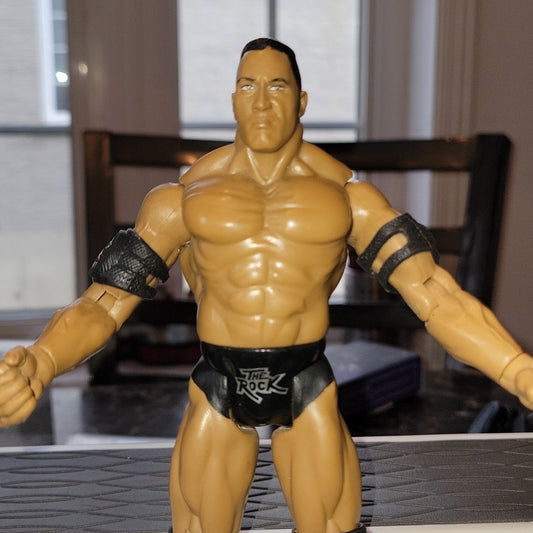 Wwe Titan Tron Live Wrestling The Rock 6.5In. Action Figure Jakks Pacific 1999