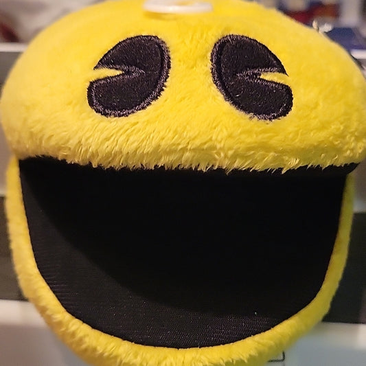 Pac-Man 4” Plush Toy Paladonenamco W/ Tag Authentic Sound Not Working
