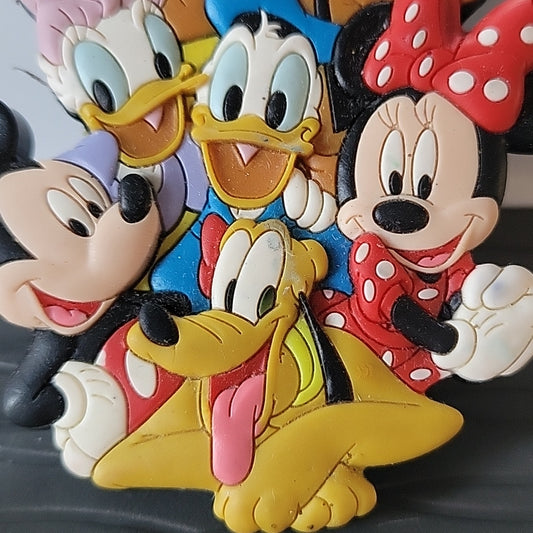 Disney Dizz Mickey Goofy Donald Gang Key Ring Lasercut Laser Keychain Keyring