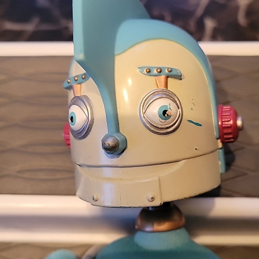 2004 Mattel Robots Movie Rodney Copperbottom 13" Plush Toy Figure Hard Head Doll