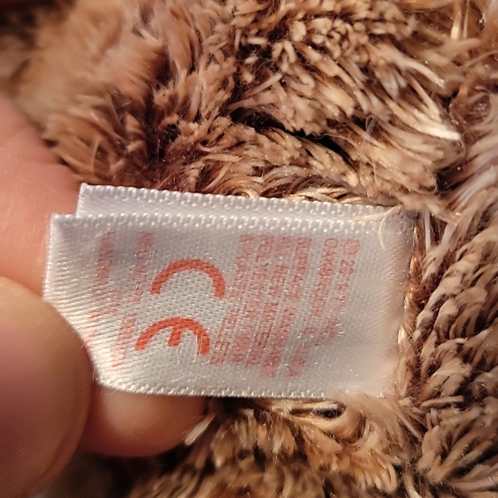 Ty Beanie Boos 6" "Perry" Brown Gold Glitter Platypus Soft Plush #180