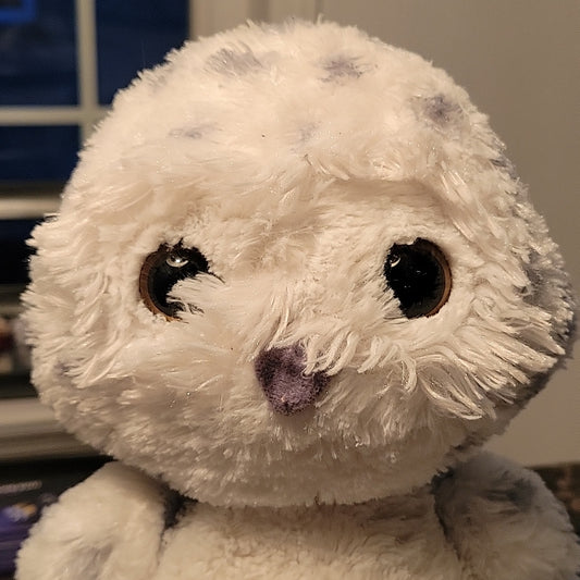 Aurora World Taddle Toes Hummer Soft White Gray Plush Stuffed Animal Owl Lauren
