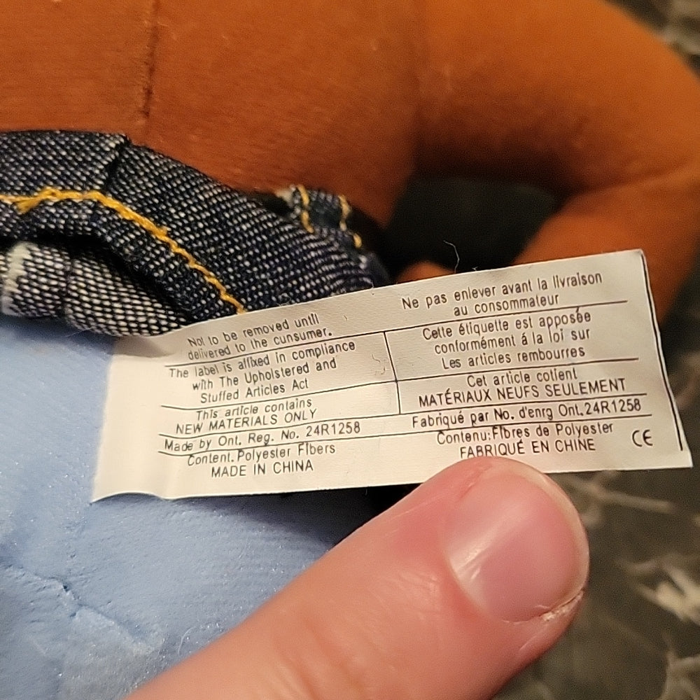 Harley Davidson Motorcycles Mama Plush Teddy Bear 11" Toy 1998