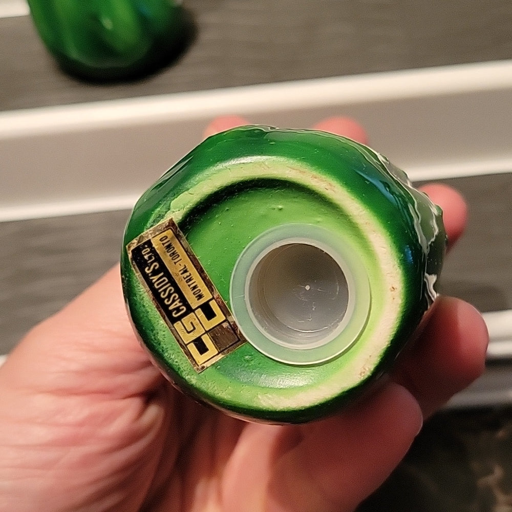 Vintage Salt & Pepper Set Squash Large Ceramic Vegetable Japan In Box Cassidy'S