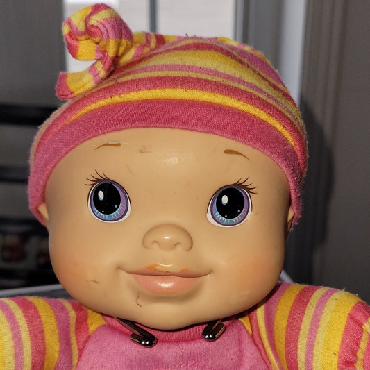 Hasbro Baby Alive Moonlight Lullaby First Soft Doll Music Lovey 2009 Cuddle Toy