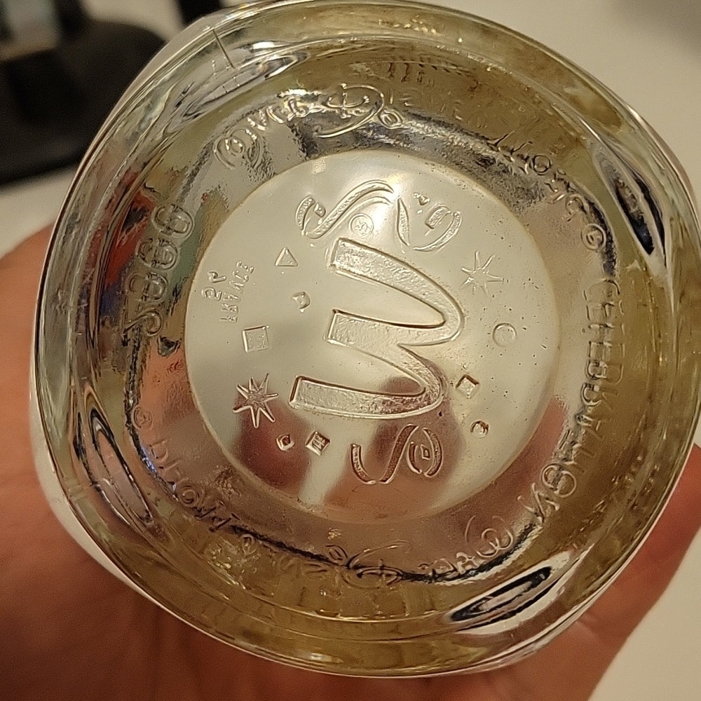 Mickey Mouse Fantasia Walt Disney World Epcot Mcdonalds 2000 Glass Cup