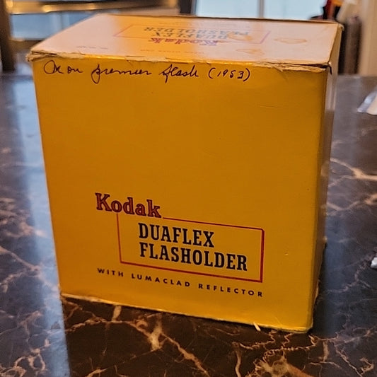 Kodak Duaflex Flasholder No. 40/41F With Bulbs In Original Box Vintage