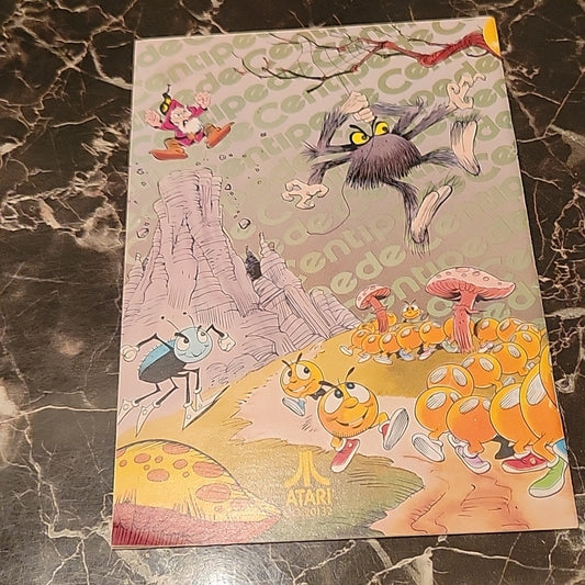 Vintage Centipede Dc Comics Atari 2600 Manual Only Authentic Booklet Rare