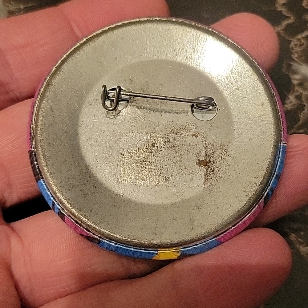 Vintage Promo Pinback Button #114-001 Nexus Super Hero - Comics Rare Toy