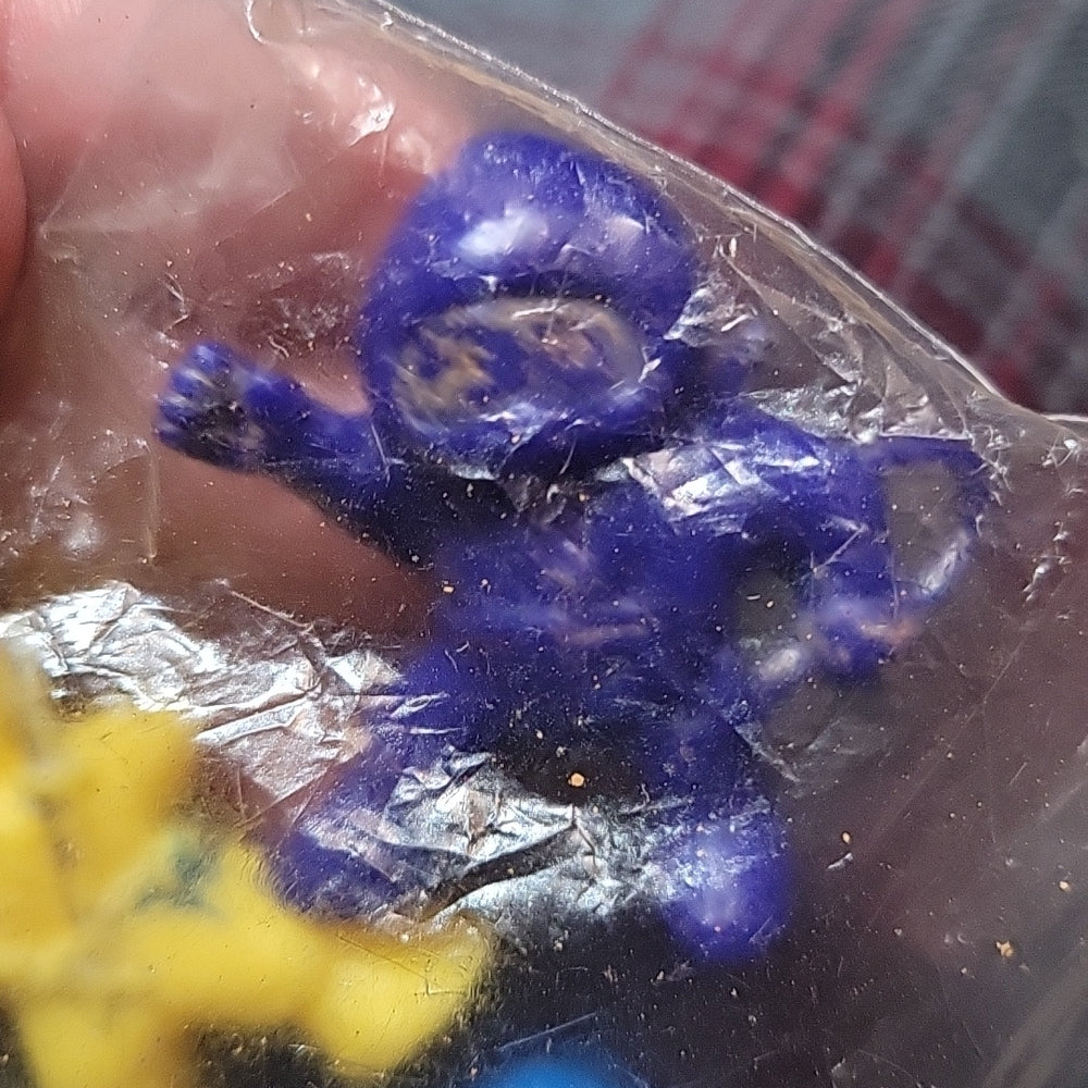 Vintage Lot Of 6 Soma Plastic Bootleg Toys Figures Mini Ninjas Rare 1980S