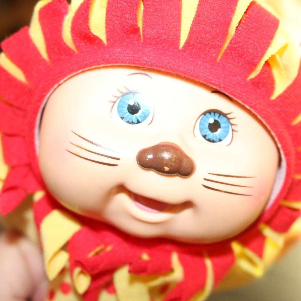 Cabbage Patch Kids Collectible Cutie 9" Doll Zoo Friends Jaye Lion Blue Eyes