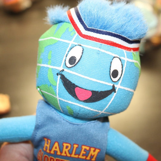 Harlem Globetrotters Globie Plush, Basketball Mascot Souvenir Doll