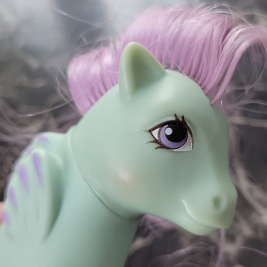 Vintage My Little Pony Baby Sea Pony Splasher Rare Toy