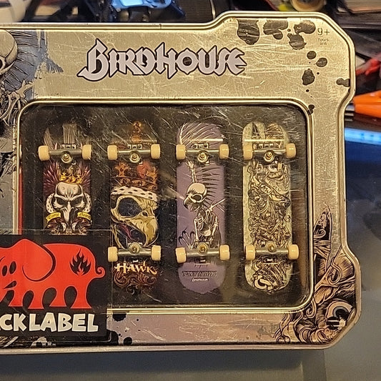 Rare Vintage Birdhouse Skeleton Bird Tony Hawk 96Mm Tech Deck Fingers Skateboard