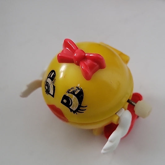 Vintage Tomy Miss Pac-Man Wind Up Toy! Blue Ghost Toy Figure Very Rare