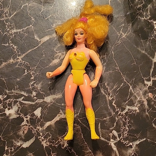 Vintage 1984 Mattel She-Ra Princess Of Power Sweetbee Figure Wings Skirt Yellow