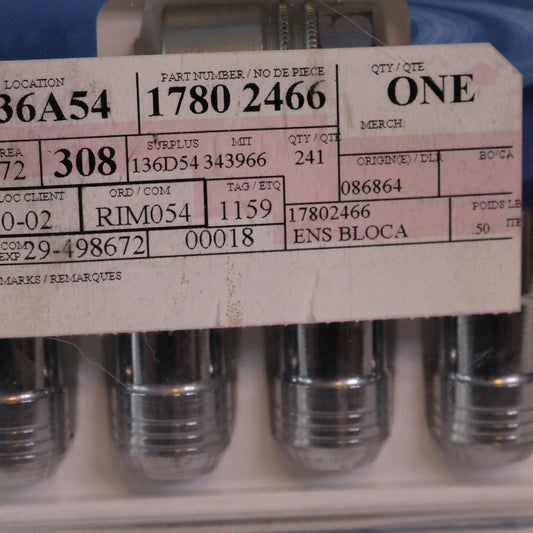 Gm Accessories In Package Wheel Locks #1780466 (Set Of 5) In Box