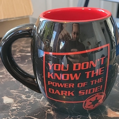2014 Star Wars Darth Vader "Power Of The Dark Side" Vintage Coffee Mug