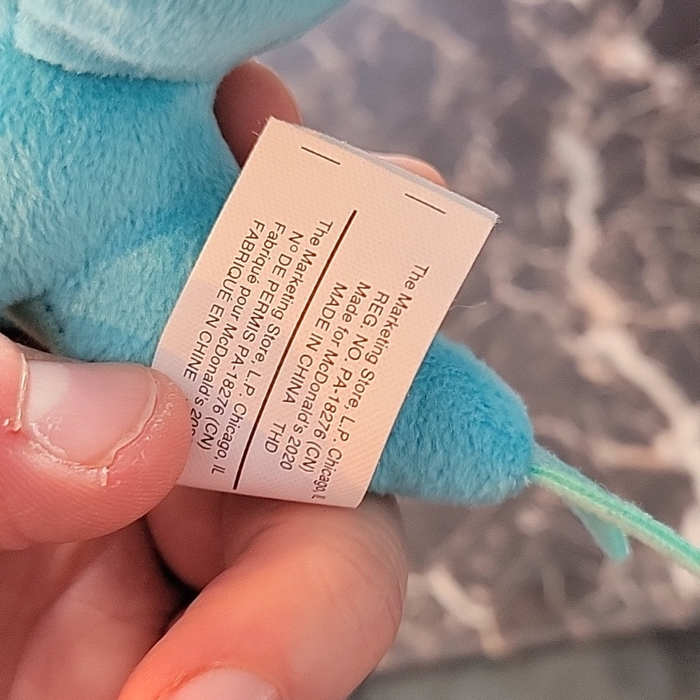 Ty Beanie Boo Plush Neptune, Mcdonald'S Happy Meal Mini Toy W/ Original Tag