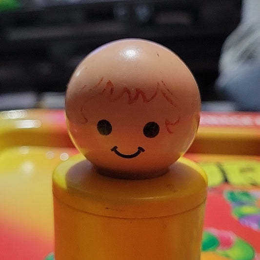 Fisher Price 1974 Person Jumbo Little People Figure Vintage Toy