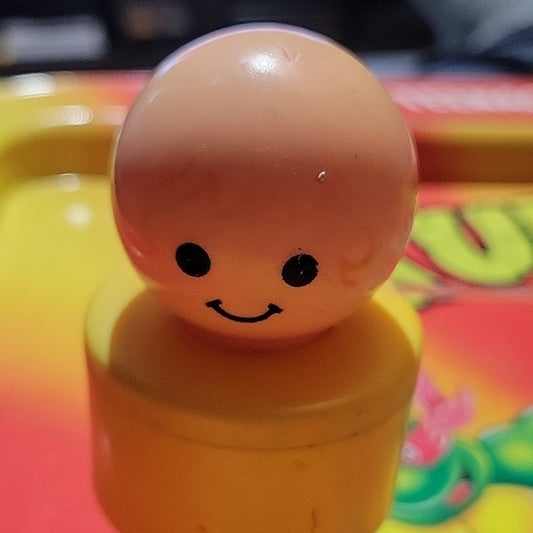 Fisher Price Vintage 1974 Person Jumbo Little People Figure Vintage Toy